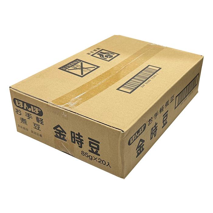 ほんぽ お手軽 金時豆 85g×20袋 （箱） 北海道産 煮豆 きんとき豆