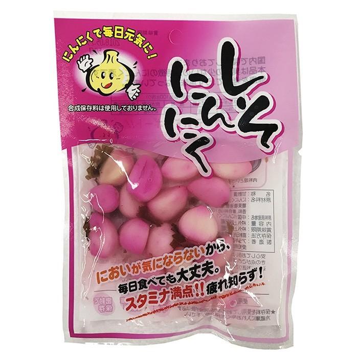 アラキ農産 しそにんにく （甘酢漬） 50g×20袋セット （10袋×2箱