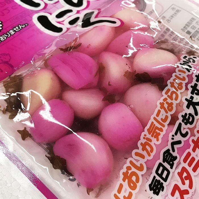 アラキ農産 しそにんにく （甘酢漬） 50g×10袋 （箱） : 生鮮卸売市場