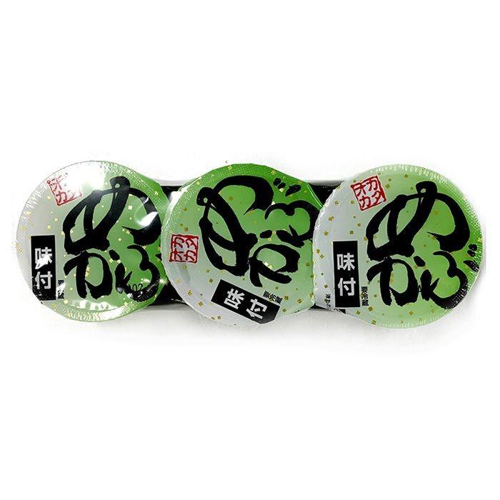 カタオカ 味付めかぶ 60g×3個入／パック : 生鮮卸売市場 - 通販