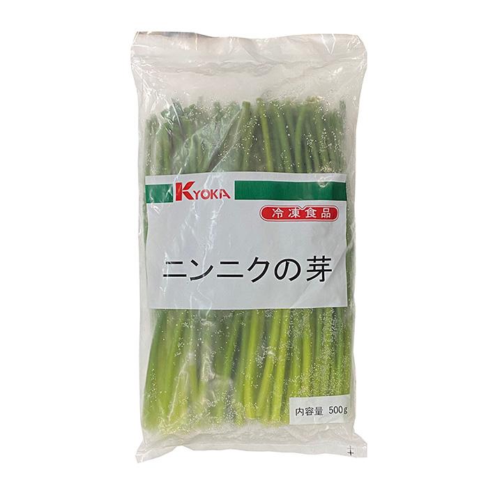 KYOKA 冷凍ニンニクの芽 500g ロングタイプ : 生鮮卸売市場 - 通販 