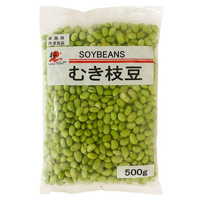 冷凍）むき枝豆 桜印 500g :62011788:生鮮卸売市場 - 通販 - Yahoo!ショッピング