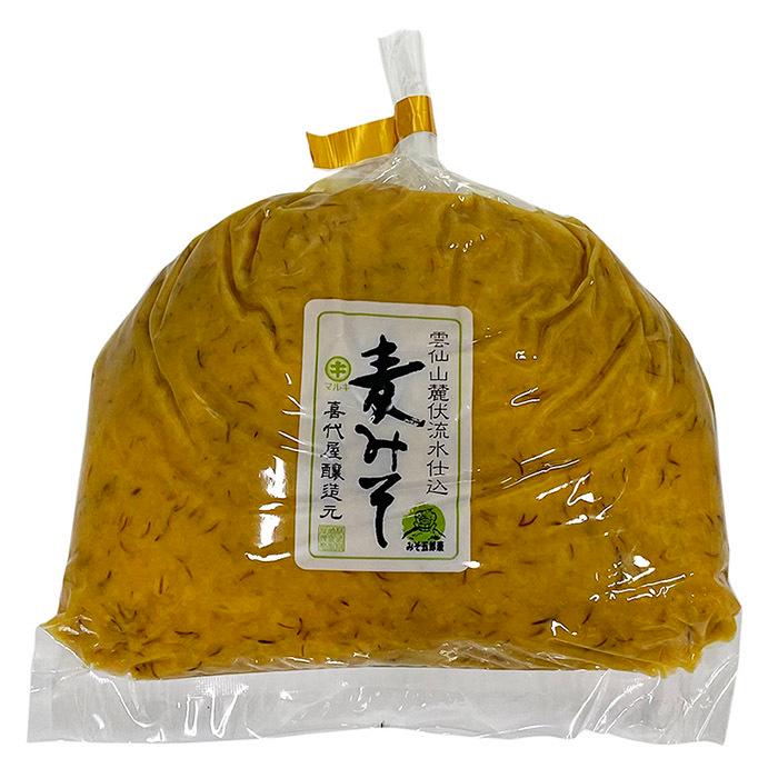 喜代屋醸造元　麦みそ（白）1kg｜promart-jp｜02