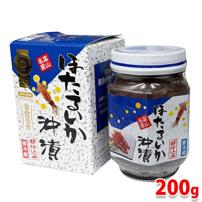 川村水産 富山名産 ほたるいか沖漬 樽仕込み 200g : 生鮮卸売市場