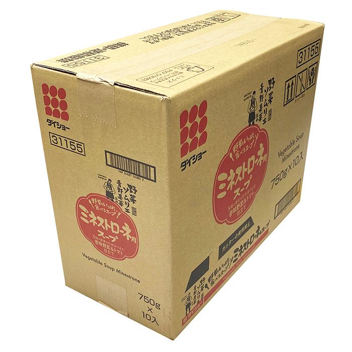 ダイショー ミネストローネ用スープ 750g×10パック入り （箱） 業務用