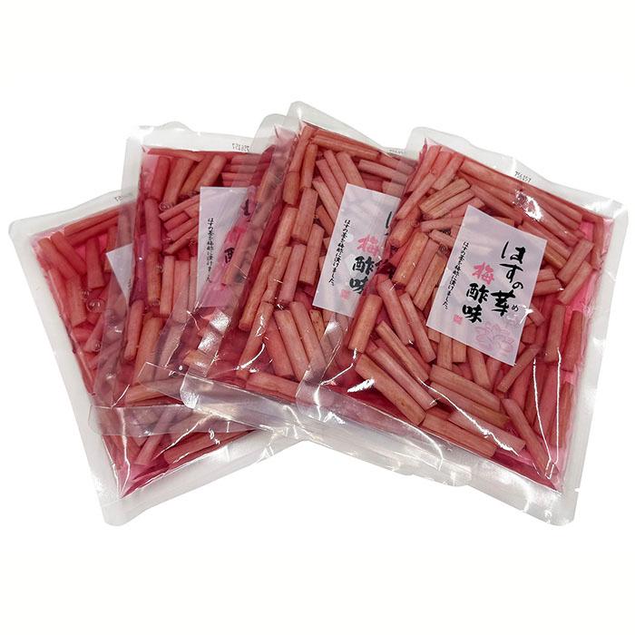 穂高観光食品 はすの芽 梅酢味 150g×5パック セット 漬け物 : 生鮮卸売