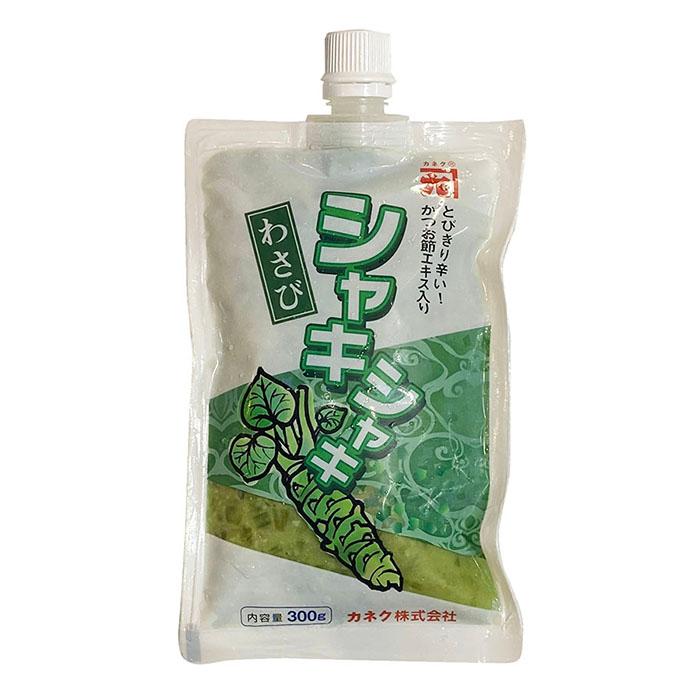 カネク 加工わさび シャキシャキわさび 300g 刻みわさび : 生鮮卸売
