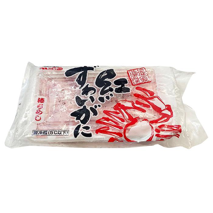 ニットー 紅ずわいがに 棒ちらし 500g パック 国内産 カニほぐし