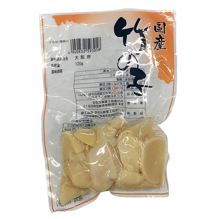 小川食品工業 国産 たけのこ水煮 120g×30パック入り （箱