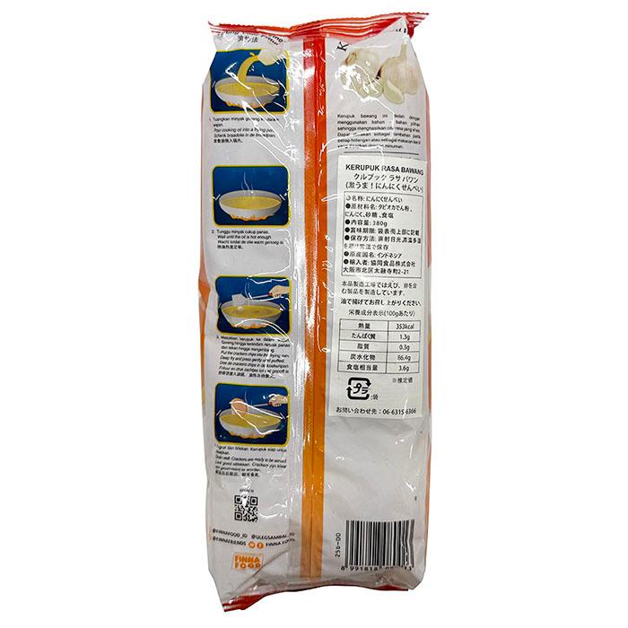 KERUPUK RASA BAWANG にんにくせんべい 380g クルプック ラサ バワン