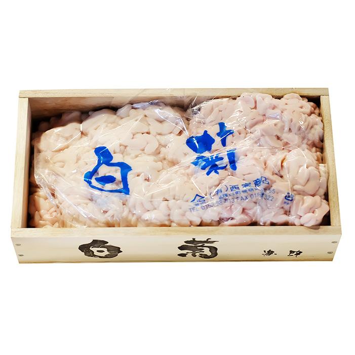 北海道産 真鱈 白子 白菊 特特特 2kg （箱） 高品質白子 3特 : 生鮮