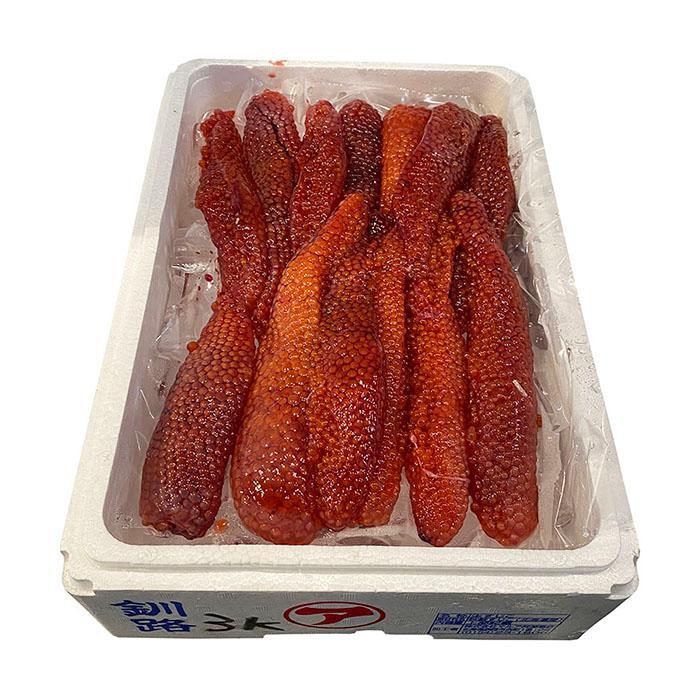 北海道産直★秋鮭生筋子(1kg)鮮度抜群 北海道産直☆秋鮭生筋子(1kg)鮮度抜群
