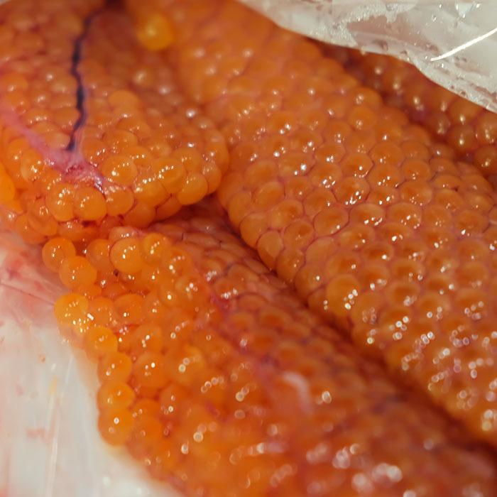 北海道産 秋鮭 生すじこ（生筋子） 約1kg : 生鮮卸売市場 - 通販