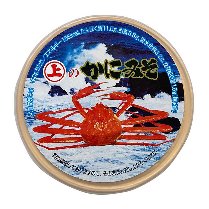 上野水産 蟹味噌 （かにみそ） 青ラベル 缶詰 100g : 生鮮卸売市場