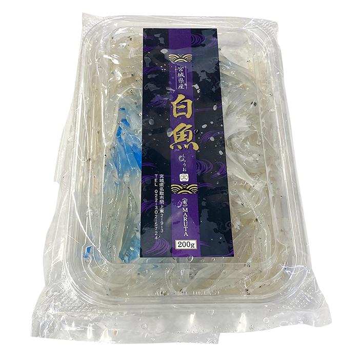 宮城県産 白魚 （しらうお） 約200g パック 国産 お刺身 白魚 : 生鮮卸売市場 - 通販 - Yahoo!ショッピング