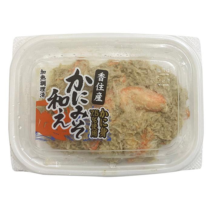 ハマダセイ 香住産 かにみそ和え 80g （パック） 香住ガニ 紅