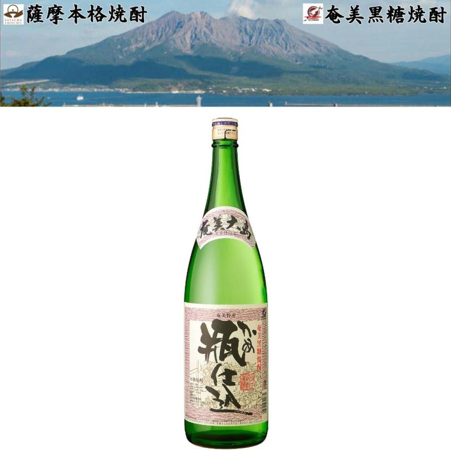 奄美 黒糖焼酎 彌生焼酎醸造所 瓶仕込 かめじこみ 30度 1800ml - 焼酎