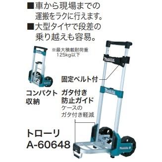 マキタ トローリ A-60648 makita 台車 : プロマート Yahoo!店 マキタ トローリ A-60648 makita 台車 : プロマート Yahoo!店