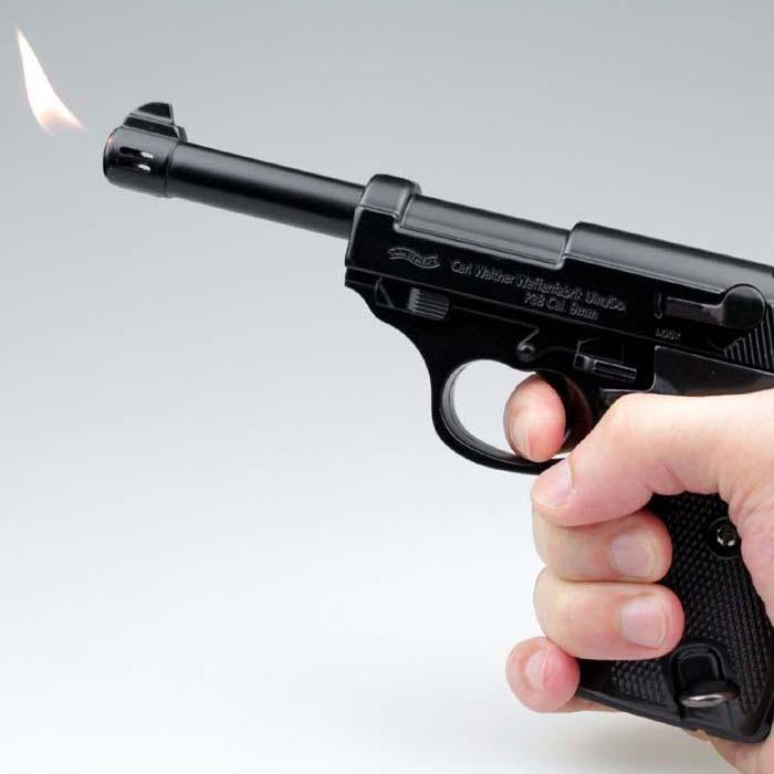 WALTHER 電子式ガスライター P-38 マットブラック : PROME-NET - 通販