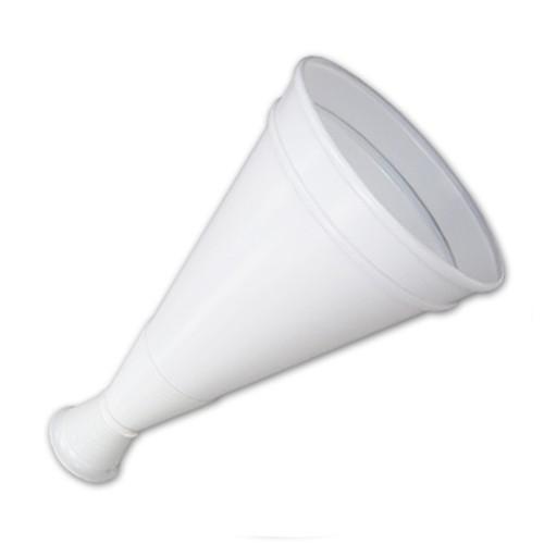 プロモ トップメガホン 白 33cm 日本製 高校野球 甲子園 応援グッズ メガフォン 体育祭 運動会 サッカー インターハイ プラスチックメガホン プラスチック製 Az001whi プロモショップ 通販 Yahoo ショッピング