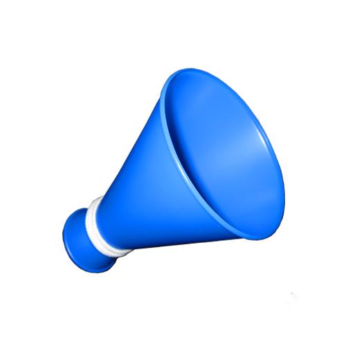 ミニメガホン 青色 応援用メガフォン 応援メガホン 応援グッズ 小さめ 小さ目 小さい ミニサイズ 子供用 女性 プラスチック製 Az002blu プロモショップ 通販 Yahoo ショッピング