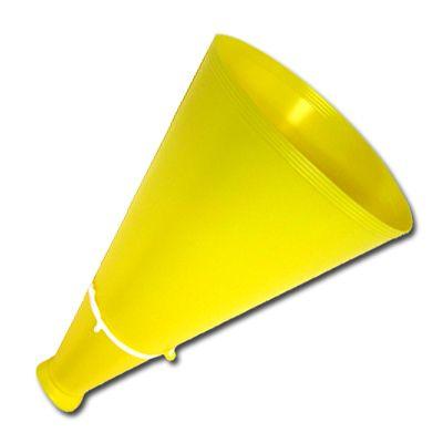 ジャンボメガホン イエロー 応援用メガフォン 応援メガホン 応援グッズ 大き目 大きい ビッグサイズ 特大メガホン プラスチックメガホン Az006yel プロモショップ 通販 Yahoo ショッピング