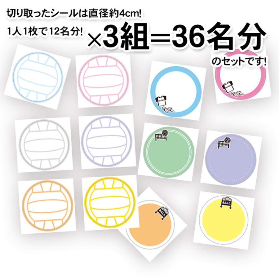 色紙 寄せ書きシール バレーボール アルバム メッセージカード 卒団