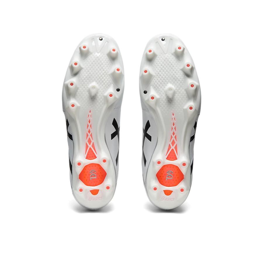 ASICS DS LIGHT サッカーシューズ ホワイト/ブラック ASICS（アシックス） DS LIGHT STANDARD サッカースパイク （100
