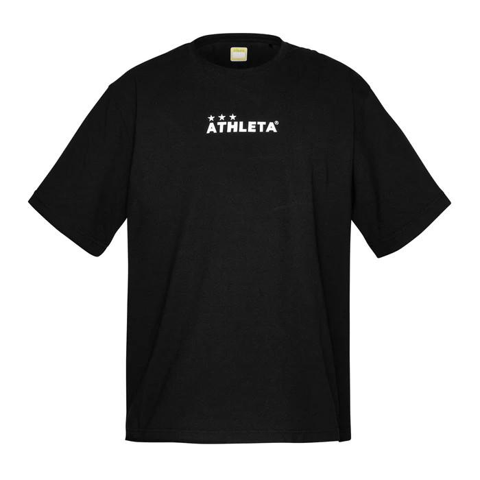 ATHLETA サッカーウェア4点セット ブラック　Lサイズ　新品未使用 ATHLETA（アスレタ） ドライフェザープラTシャツ （BLK） 03415
