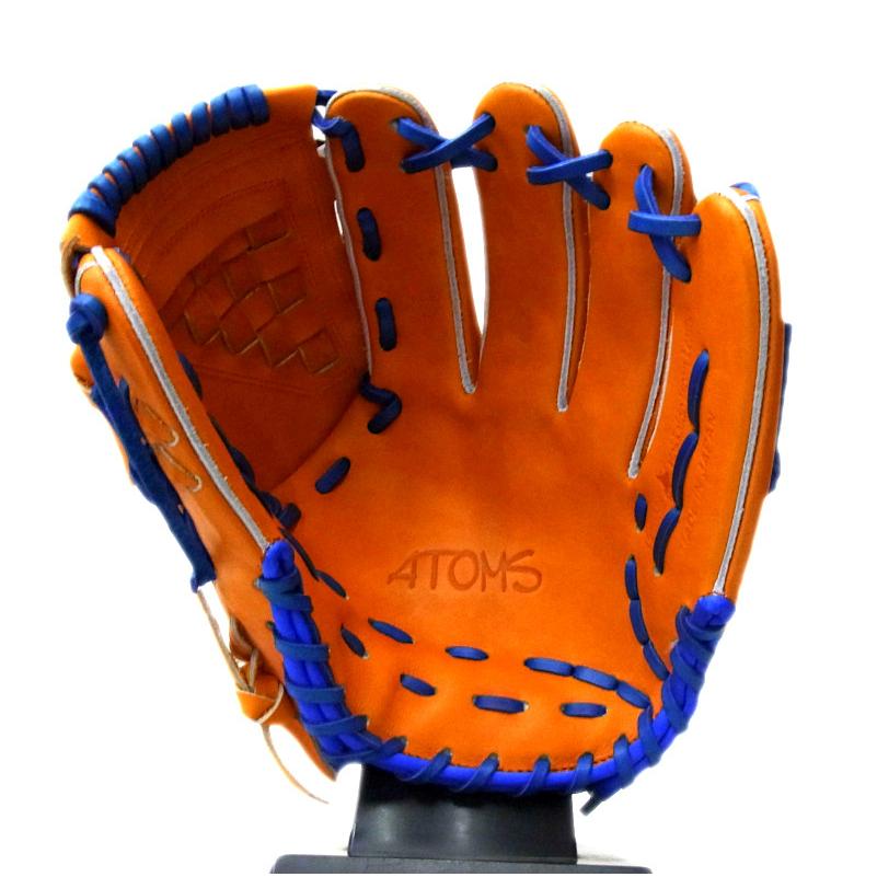 ATOMS 軟式グローブ オレンジ ATOMS 軟式グローブ オレンジ ATOMS 軟式