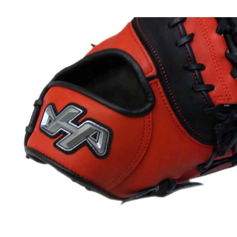HATAKEYAMA - ハタケヤマ 軟式 ミット 一塁手用 右投げ 2021 PRO F01 レッド×ネ HATAKEYAMA - ハタケヤマ 軟式 ミット 一塁手用 右投げ 2021 PRO
