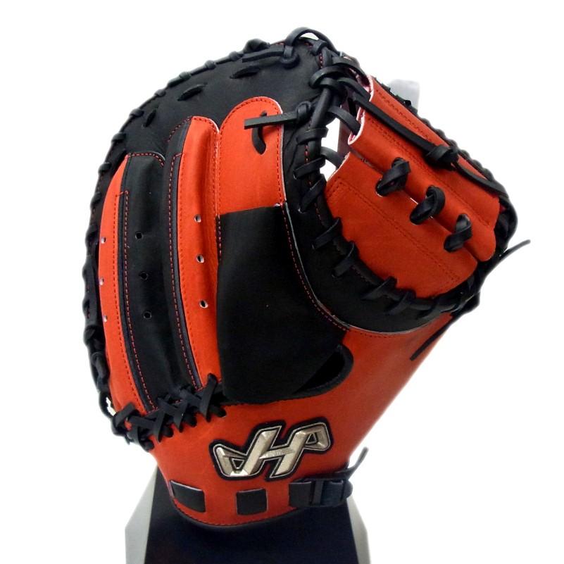 ハタケヤマ PRO-M08 軟式グローブ 赤黒 ハタケヤマ 軟式 グローブ キャッチャーミット 捕手用 野球 限定