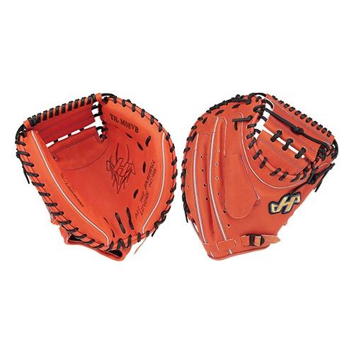 美品　ハタケヤマ　軟式　キャッチャーミット　大人用　TH-M08VB ハタケヤマ 3大特典あり 交換無料 野球 キャッチャーミット 軟式