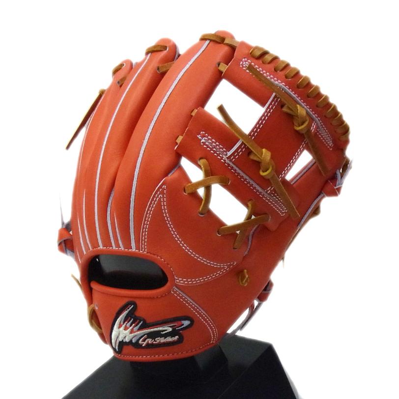 IPセレクト　内野手用　IP701-Pr アイピーセレクト 軟式内野手用グラブ グローブ Ip.701-Pr 赤