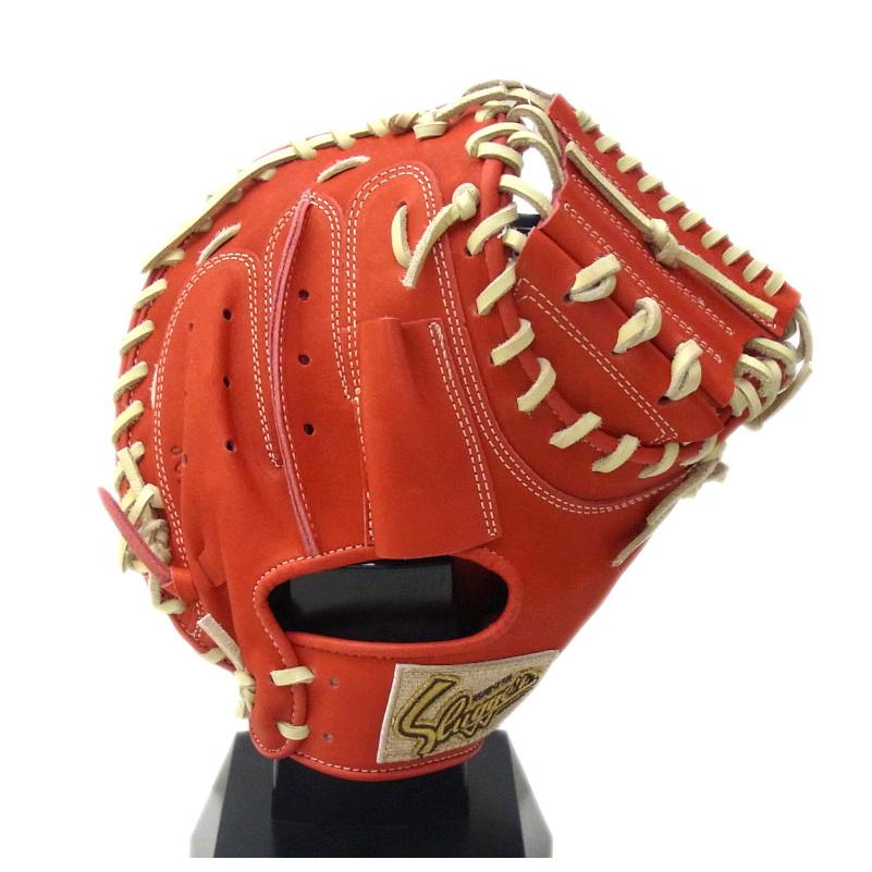 KUBOTA SLUGGER 久保田スラッガー  JCMR 軟式Jr用CミットCRオレンジ/トレンチ 軟式ミット 少年用  (C-2309) 久保田スラッガー（KUBOTA SLUGGER） 少年軟式キャッチャーミット 捕手