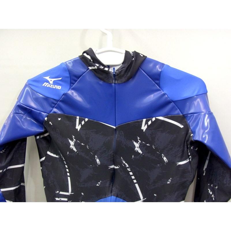 MIZUNO mizuno(ミズノ) スピードスケートワンピース （ブルー×ブラック 