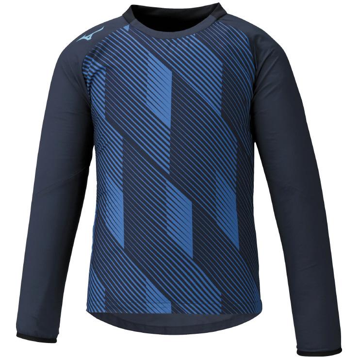 MIZUNO（ミズノ） ピステシャツ （14）ディープネイビー P2ME002014