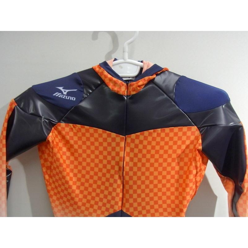 MIZUNO（ミズノ） スピードスケートワンピース （54）オレンジ