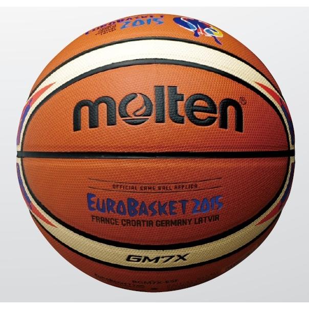 【ユーロバスケット2015 レプリカ】 【7号球】 molten（モルテン） バスケットボール[検定球7号] BGM7XE5F