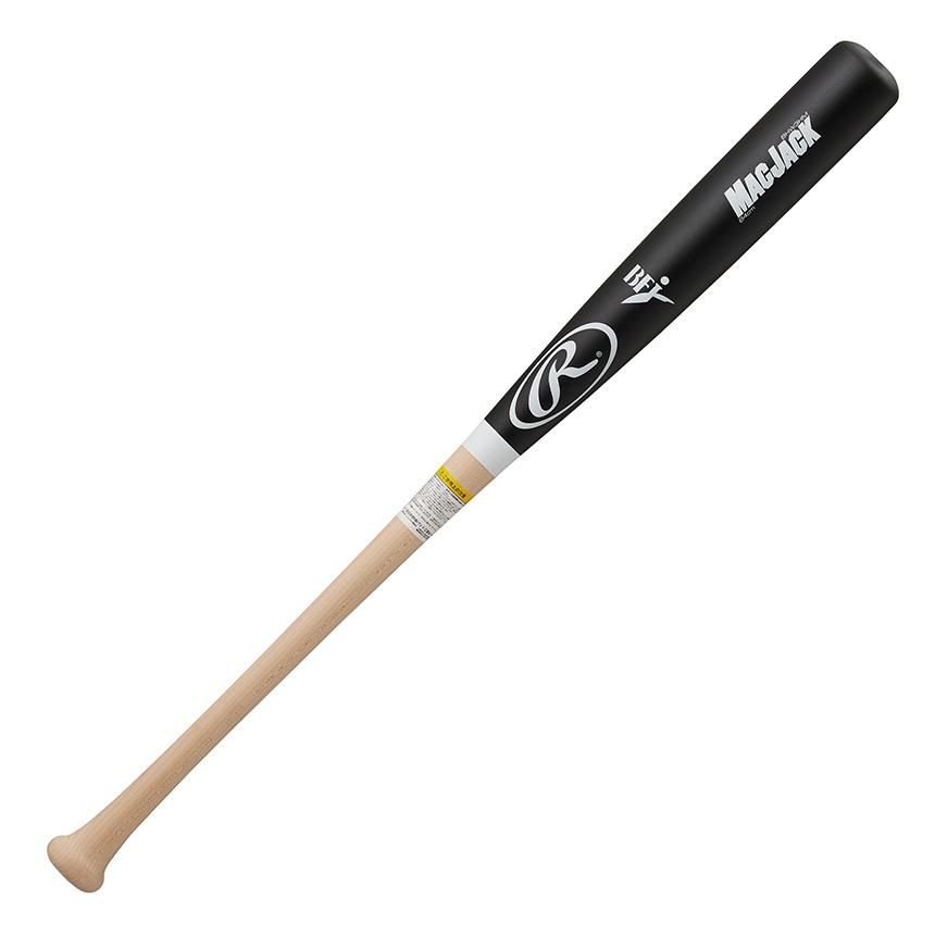 Rawlings MACJACK 硬式木製バット Rawlings（ローリングス） 一般硬式木製バット MAC JACK(北海道ハード