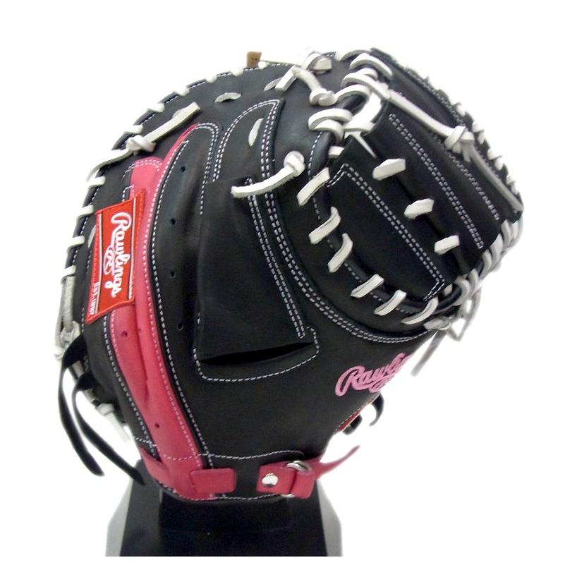 【即戦力】ローリングス 一般軟式 キャッチャーミット ゲーマー ブラック×レッド Rawlings(ローリングス） 一般軟式用キャッチャーミット ローリングス
