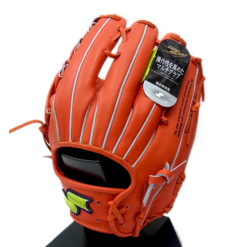 【推し】 SSK(エスエスケイ)　一般硬式グラブ　ファイアハート　外野手用　左投げ用　FRG-37　（硬式グローブ） 【2608701498】(15176円)