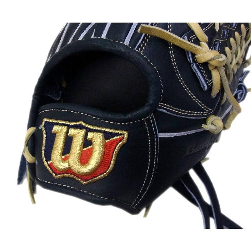 Wilson(ウイルソン) 軟式用 W/S DUAL 外野手用 D8型 ブラック
