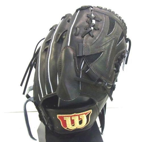 未使用●ウィルソンスタッフ 硬式グラブ 1723型 ブラックスーパースキン Wilson ウィルソン グラブ 大人 一般 硬式用 スタッフデュアル