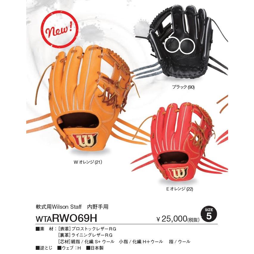 Wilson（ウイルソン） 一般軟式グラブ ウイルソンスタッフ 内野手用 右