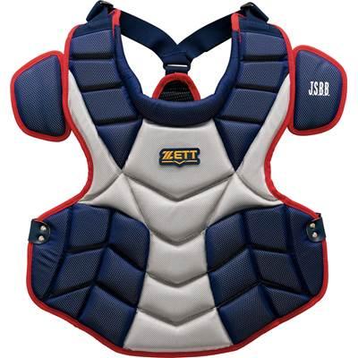 ゼット（ZETT） 一般軟式キャッチャー防具4点セット （2964）ネイビー
