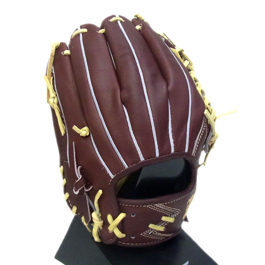 Zeems ジームス 硬式 内野用 グローブ 三方親 湯揉み加工済み 湯もみ型付け済み Zeems ジームス 野球 硬式グラブ/グローブ