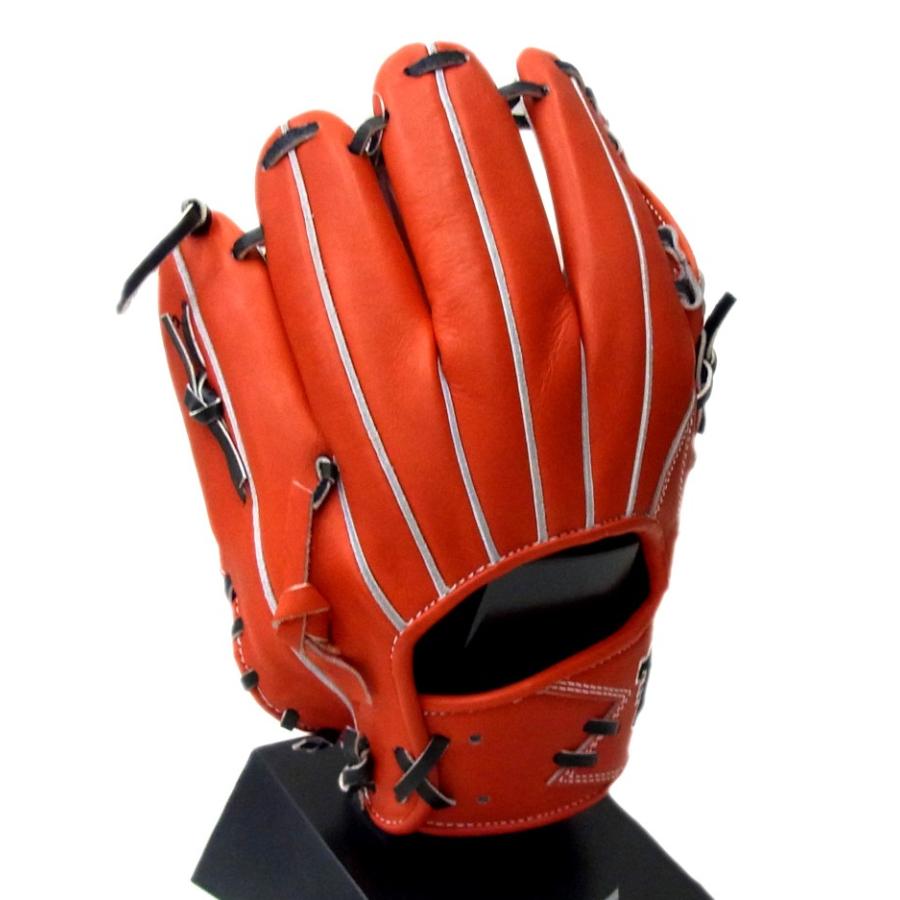 早い者勝ち訳あり！ 【限定商品】【湯もみ加工済み】 Zeems(ジームス)　一般硬式グラブ　三方親シリーズ　 内野手用（中） 右投げ用　Rオレンジ [ZEEMSロゴ]　SV-517CBH 【2845740042】(16555円)