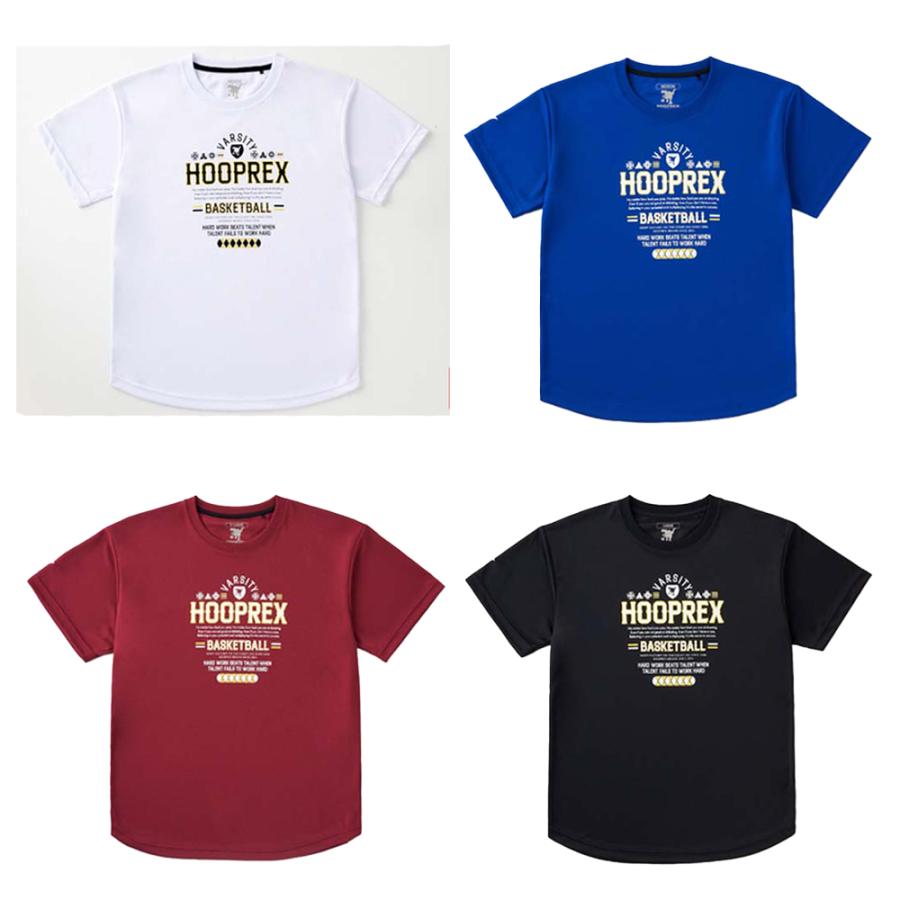 HOOPREX フープレックス Tシャツ HRXS-102 バスケットボール 半袖 練習