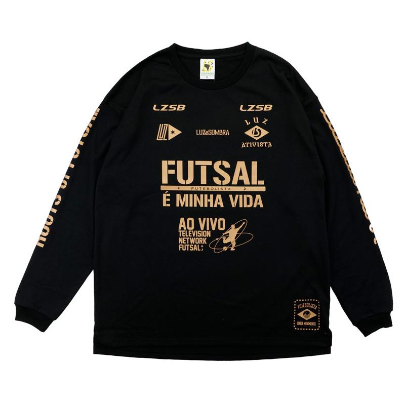FD FUTEBOLISTA COTTON LIKE L/S TEE ルースイソンブラ L1212002
